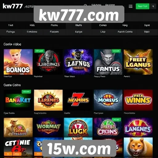 Plataforma kw777.com oferece diversidade em jogos online